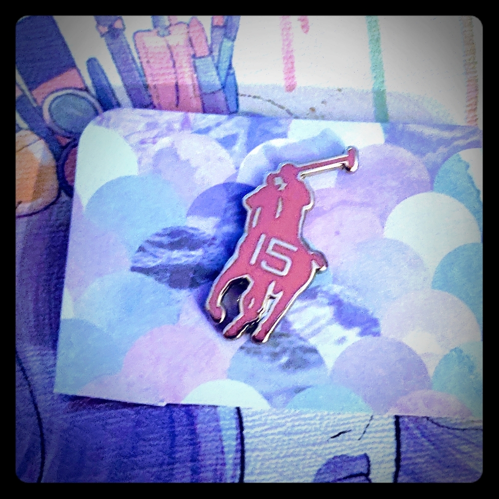 🐎 Ralph Lauren Pink Breast Cancer Support Pin 🐎